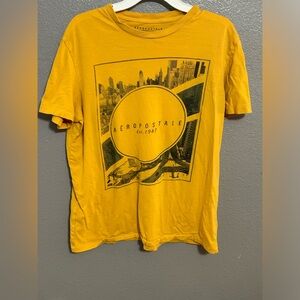Aeropostale Gold Men’s T-Shirt Size L